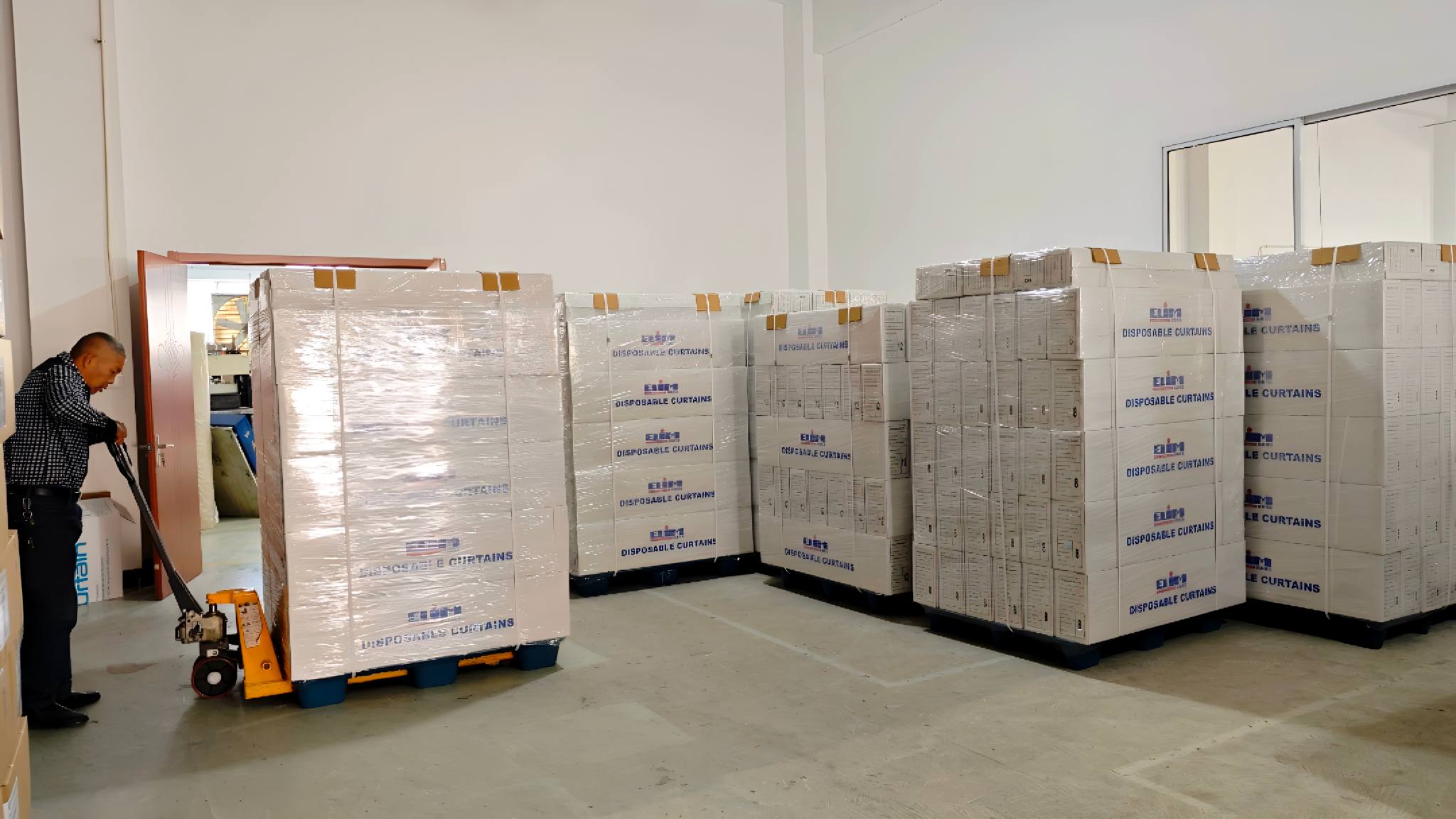Successful Shipment of ELIM Disposable Curtains: Setting New Standards in Hygiene and Convenience